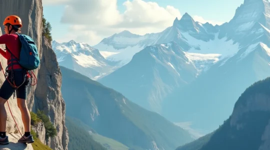 L’arrampicata